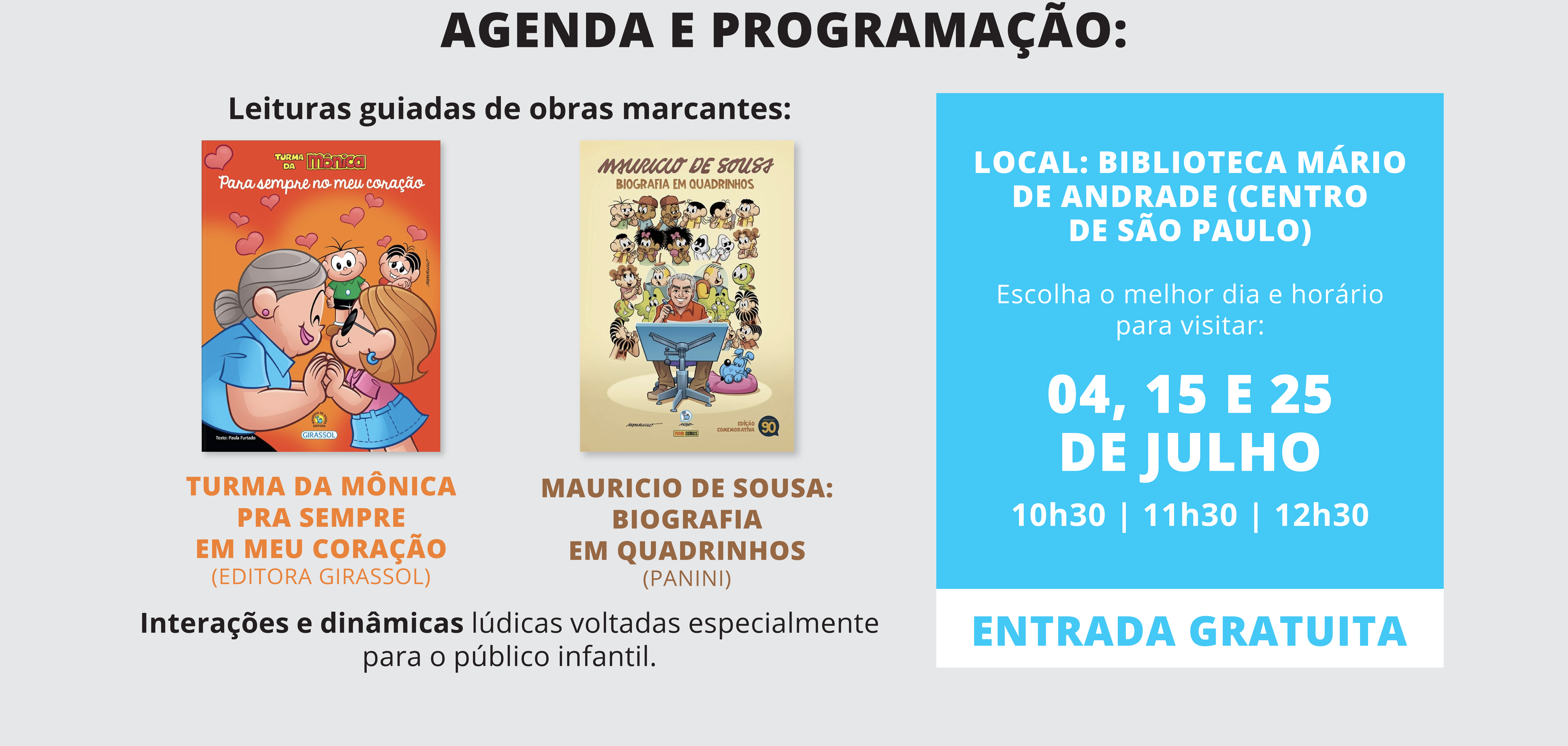 Agenda e programação